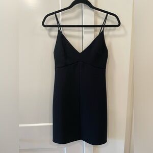 Aritzia Briand Dress Black Mini Dress